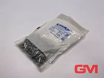 Ve 100x Klauke Wire End Ferrules Insulated 474/10 Cable End-Sleeves Grey 4 00mm • $22.56