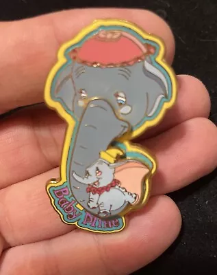 WDW Dumbo Mrs Jumbo Baby Mine Mother's Day 2002 Moving Trunk LE Disney Pin • $34.99