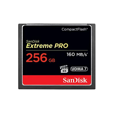 SanDisk 256GB Extreme PRO CompactFlash Memory Card - SDCFXPS-256G-A46 • $169.99