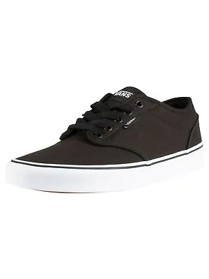 Vans Men's Atwood Canvas Trainers Black • £46.95