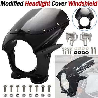 For Honda CB400 Windscreen Windshield Deflector Modified Headlight Cover Fairing • $69.99