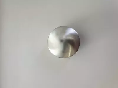 £13.99 • Buy 45mm Brushed Nickel End Caps Handrail, Mopstick Stainless Steel One Pair Damaged