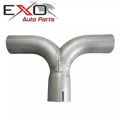 3.5  (89mm) Y Piece T Junction Exhaust Pipe Mandrel Bend Truck/Car Muffler • $169.99