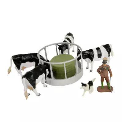 Britains 43137A2 Cattle Feeder Set 1:32 Scale Farm Model Toy Figures 43137 • £12.95