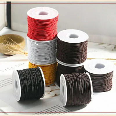 £5.80 • Buy 1/1.2/1.5mm Nylon Cord Thread Chinese Knot Macrame Cord Bracelet Braided String