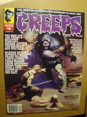 Creeps 6 *nm/mt 9.8* Frazetta Marcos Art Warren Creepy Eerie Vampirella • $9.95