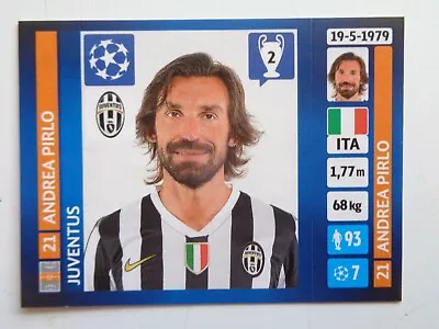 Andrea PIRLO  # 105 STICKERS UEFA CHAMPIONS LEAGUE PANINI 2013-14  Qty • $2.99