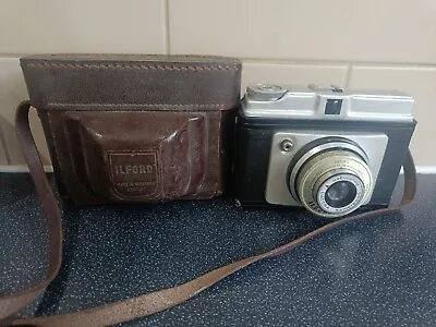 Vintage Ilford SPORTI Camera With DACORA Lens & Carry Case • £15