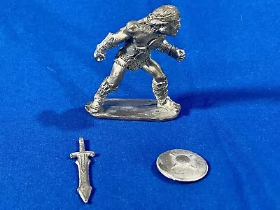 Ral Partha AD&D Barbarian Giant All Metal 25mm Unassembled Figure Vintage • $16.70