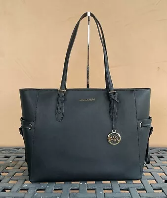 Michael Kors Gilly Large Drawstring Travel Laptop Tote Shoulder Bag • $117.80