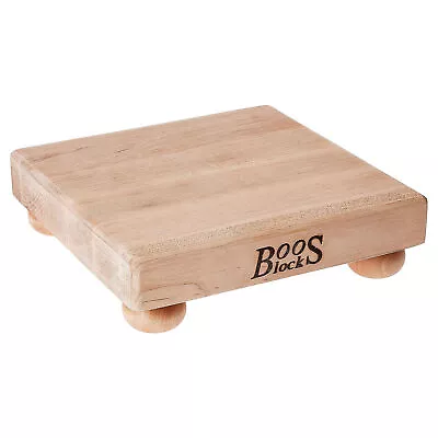 John Boos Maple Wood Edge Grain Cutting Board For Kitchen 9 X9 X1.5  (Open Box) • $47.89