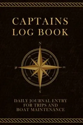 Captains Log Book Boat Log Book Daily Journal Entry For Trips Boat Maintenanc... • £22.90