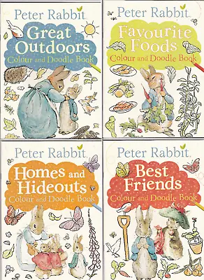 Peter Rabbit Colouring Books New A4 Colour Doodle Boys Girls Kids Children • £4.99