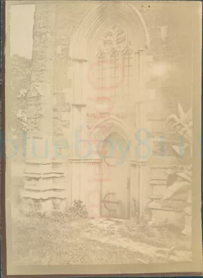 1890s Great Dalby Church West Doorway Melton Mowbray 3.5x2.5  Orig Photo • £16.05