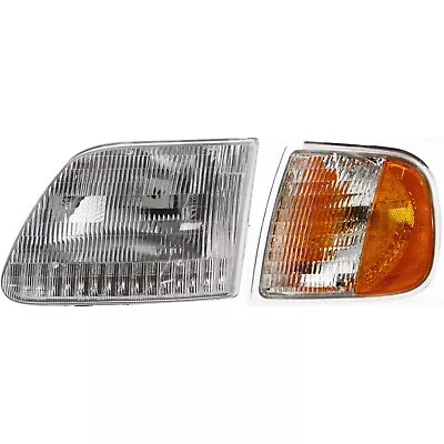 Headlight Driving Head Light Headlamp  Driver Left Side For F150 Truck F250 Hand • $39.37