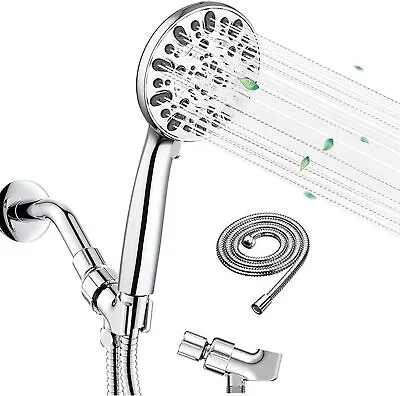 $17.99 • Buy High Pressure Handheld Shower Head Set,Handheld Rain Shower 7 Water Spray Modes 