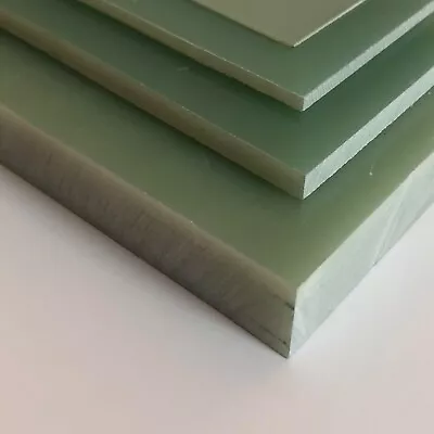 3/8” G 10 Glass Phenolic Plastic Sheet- Priced Per Square Foot- Cut To Size! • $30.90