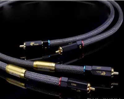 1 Pair QED Audiophile Grade 4-core Silver Alloy CD Amplifier Audio Signal Cables • $87.63