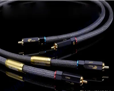 QED Audiophile Grade 4-core Silver Alloy CD Amplifier Audio Signal Cable 2RCA • $87.63