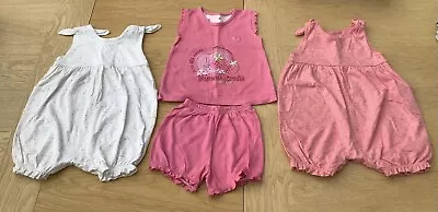 Mothercare - Baby Girl Summer Clothes Bundle - 4 Items - Age 18-24 Months • $5.04