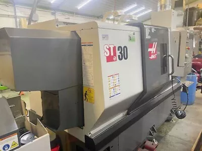 2018 Haas ST-30 CNC Lathe W/ Haas Servo Bar 300 Bar Feeder And Tooling • $65000