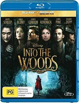 £2.99 • Buy Into The Woods (Blu-ray/Digital Copy) [New & Sealed] Region B, WORKS IN UK