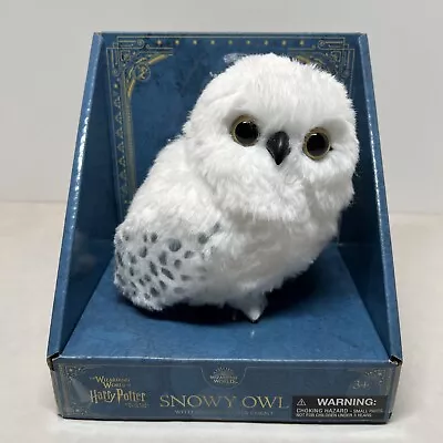 Universal Studio Harry Potter Hedwig Snowy Interactive Owl Shoulder Sitter • $99.95