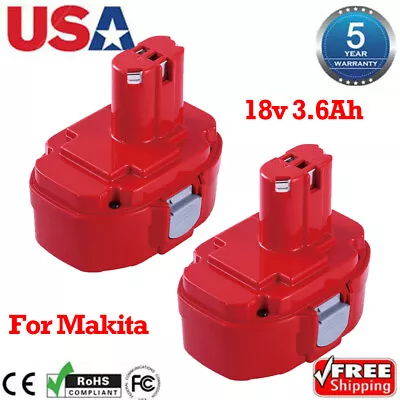  18V 3.6Ah Ni-Mh Battery   Replacement For Makita 1822 1834 1823 1833 1835 PA18  • $29.59