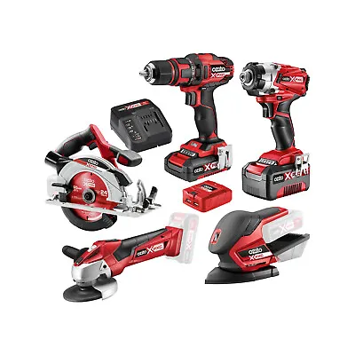 Ozito PXC 18V Cordless Kit Drill Impact Driver Battery Charger Sander Saw 6 PCs • $579.99