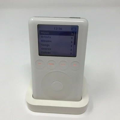 £69.99 • Buy Apple M9244B/A IPod Classic 3rd Generation 20GB UNTESTED