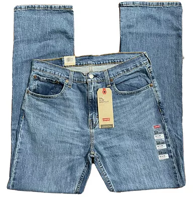 Men's Levi's 527 Stretch Slim Bootcut Jeans BLUE Style #055270874 • $39.50