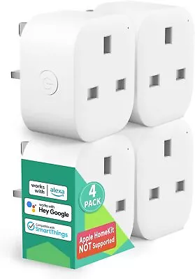 Wireless WiFi Smart Plug Power Socket Remote Control Amazon Alexa Google Home UK • £18.95