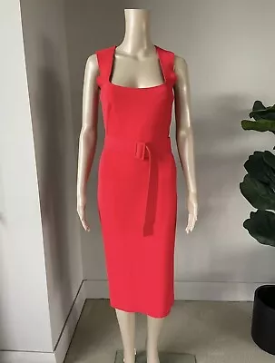 $220 • Buy Alexander McQueen Red Dress Size 8 - 10 IT42