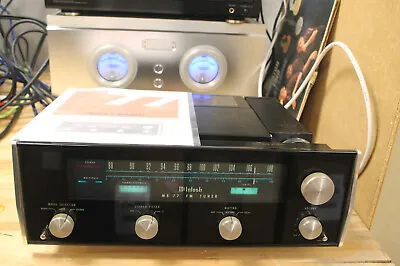 McIntosh MR77 Vintage Solid State Stereo Tuner - Fully Serviced • $1925