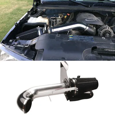 Cold Air Intake System+Heat Shield For 2002-2006 Cadillac Escalade 5.3L/6.0L • $42.99