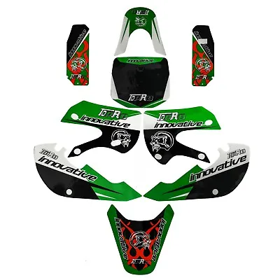 KX65 KLX 110 GRAPHICS KIT For KAWASAKI KLX110 MOTOCROSS DIRT BIKE MX DECALS • $28.56