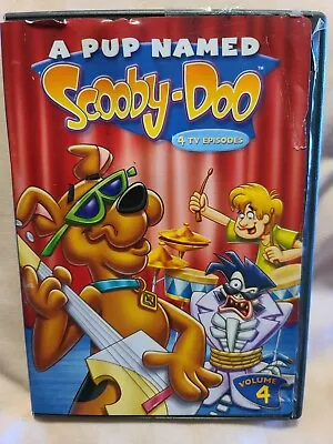 SHELF162D DVD ~  A Pup Named Scooby Doo - 4TV Episodes - Volume 4 • $8.12