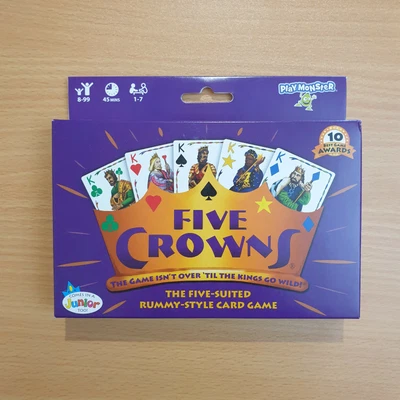 $23 • Buy Five Crowns Card Game 5 Suites Classic Original Family Party Rummy Style