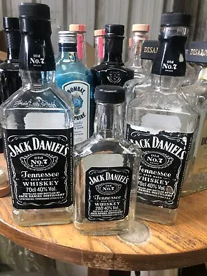  Jack Daniels Empty X3 Bottle + FREE UK Post • £15