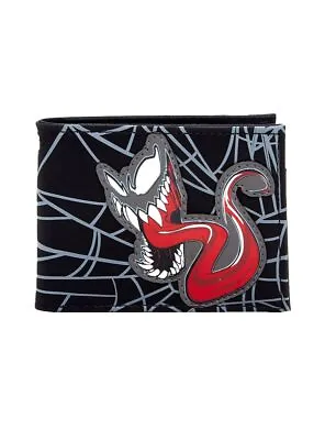 Marvel Venom Bi-Fold Wallet BLACK One Size • $26.98