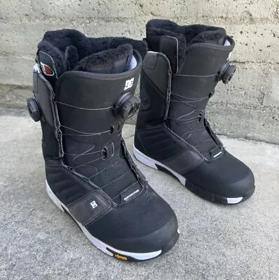DC Judge 2022 Step On BOA Men's Snowboard Boots Size 9 Snowboarding Black Boots • $250