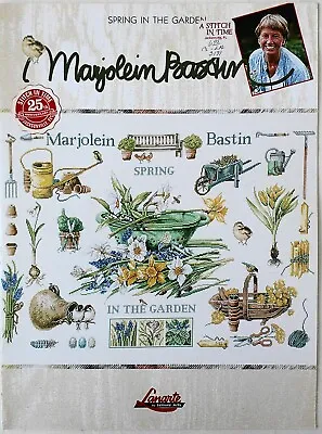 Marjolein Bastin Lenarte Spring In The Garden 366x249 Cross Stitch Chart • $28.99