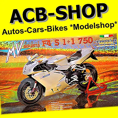 Mv Agusta F4 S 1+1 750 1998 Bike Motorcycle 1:9 Kit Protar • £82.10