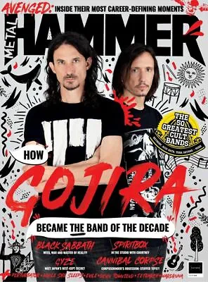 Metal Hammer Magazine Issue 348 June 2021 GOJIRA • $11.99