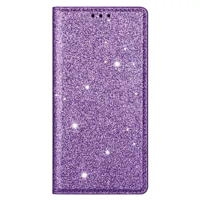 For Samsung S24 S23 S21 S10 S9 Glitter Magnetic Leather Wallet Stand Case Cover • $16.88