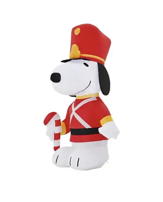 Toy Soldier Nutcracker Snoopy Dog Outdoor Inflatable Christmas Decoration 3.5 FT • $59.95