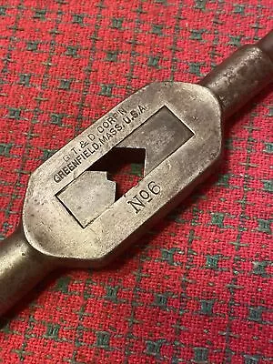 Vintage GTD Machinist Tap Handle Wrench No. 6 Nice USA 🇺🇸 • $56.99