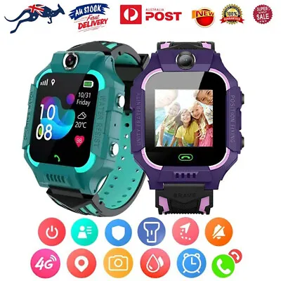 $23.99 • Buy Kids Tracker Smart Watch Phone GSM SIM Alarm Camera SOS Call For Boys Girls Xmas