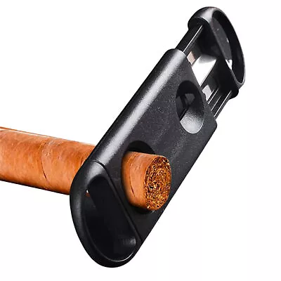 V Shape Cutter Wedge Cut Stainless Steel Portable V Scissors V Cut Cigar Cutter • $8.09