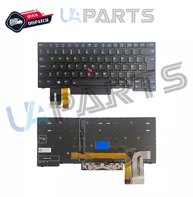 For Lenovo ThinkPad T480s E480 L480 UK Laptop Keyboard With Backlit & Trackpoint • $79.02